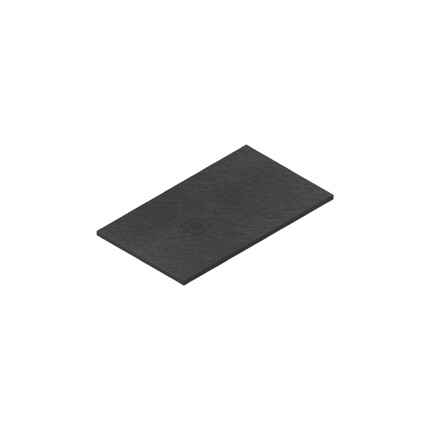 Душевой поддон Catalano H3 Solid 120x70 чёрный матовый 7141270022