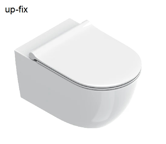 Унитаз подвесной безободковый Catalano Sfera 55x35 Silentech, крепление up-fix 0511750001