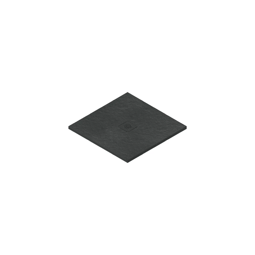 Душевой поддон Catalano H3 Solid 80x80 чёрный матовый 7140880022