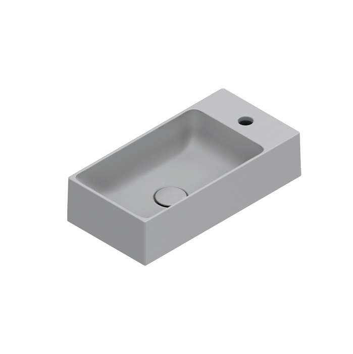 Раковина Catalano Premium 50x25 цемент матовый 0220521023