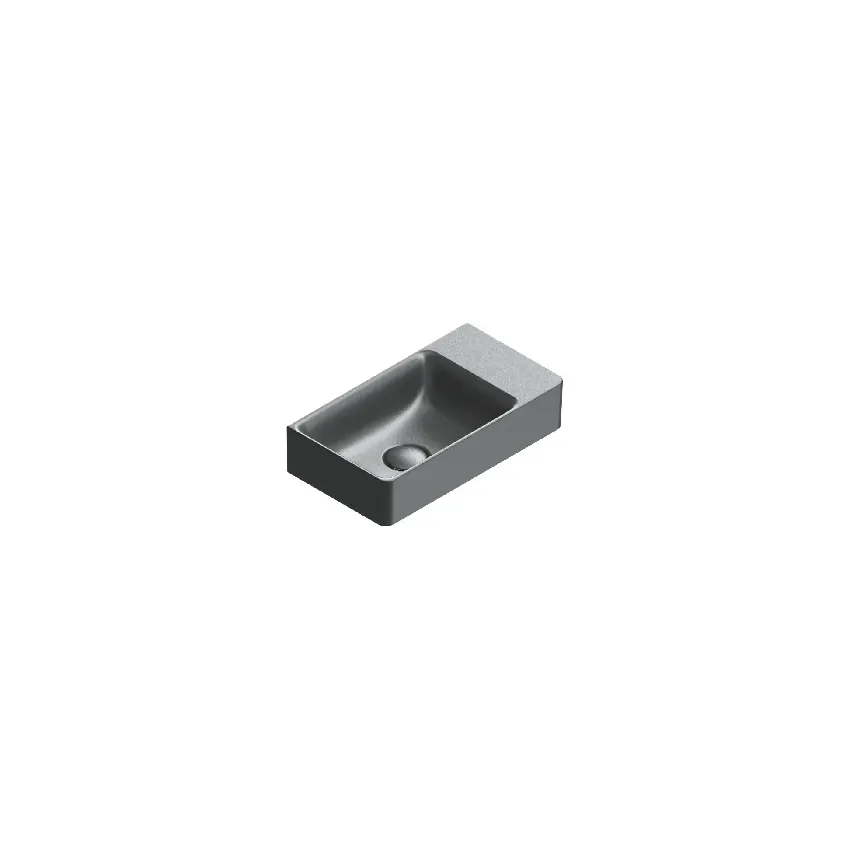 Раковина Catalano Elice 45x25 чёрный матовый 0420490022