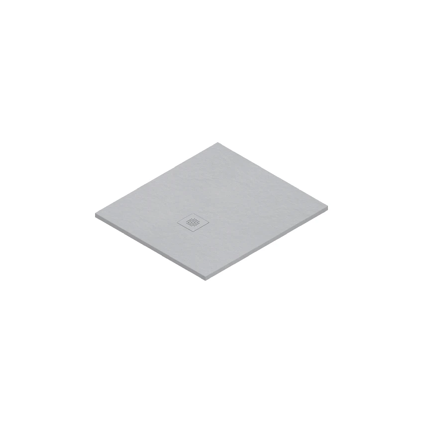 Душевой поддон Catalano H3 Solid 100x90 цемент матовый 7141090023