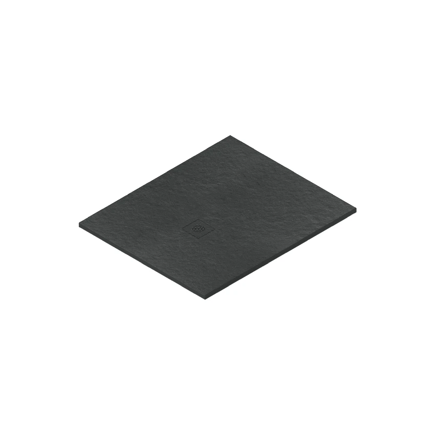 Душевой поддон Catalano H3 Solid 120x100 чёрный матовый 7141210022