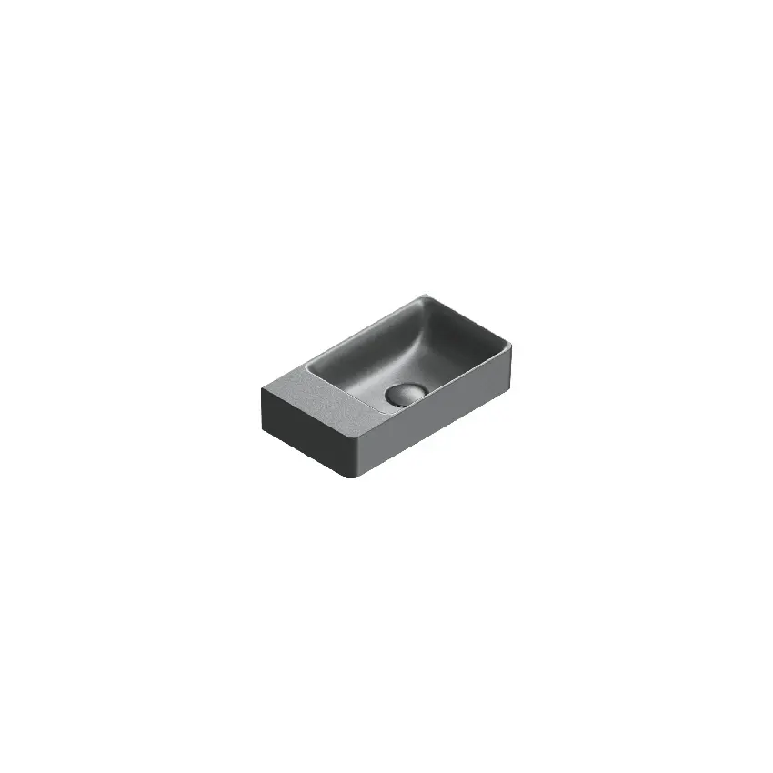 Раковина Catalano Elice 45x25 чёрный матовый 0420480022