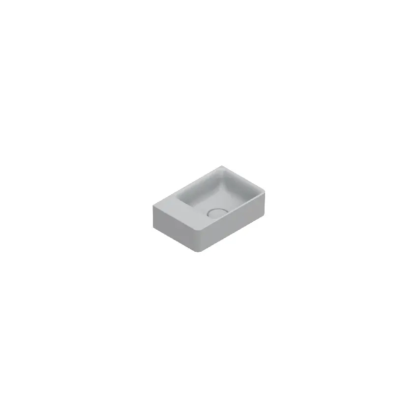 Раковина Catalano Elice 35x23 цемент матовый 0420380023