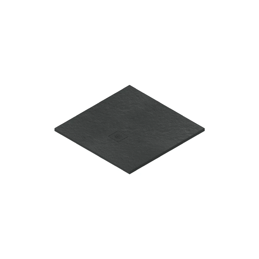 Душевой поддон Catalano H3 Solid 100x100 чёрный матовый 7141010022