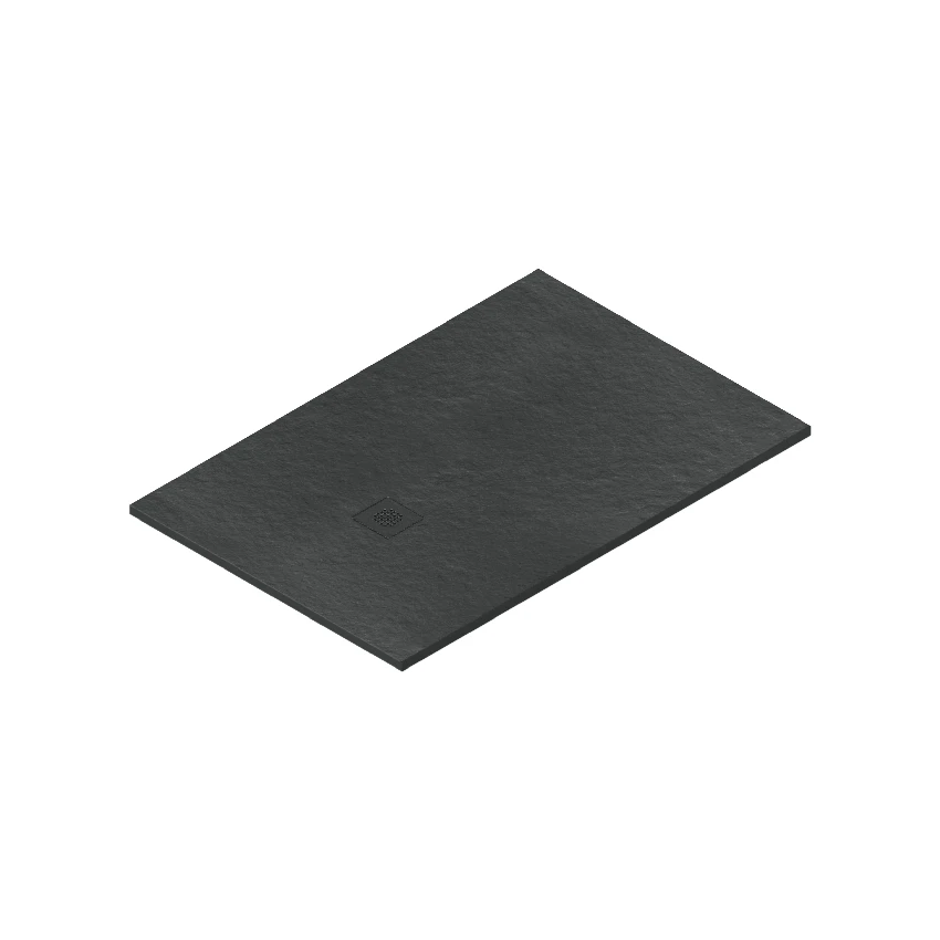 Душевой поддон Catalano H3 Solid 150x100 чёрный матовый 7141510022