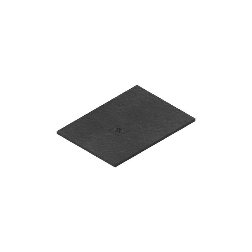 Душевой поддон Catalano H3 Solid 110x80 чёрный матовый 7141180022