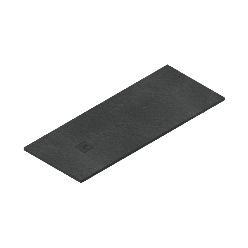 Душевой поддон Catalano H3 Solid 200x80 чёрный матовый 7142080022