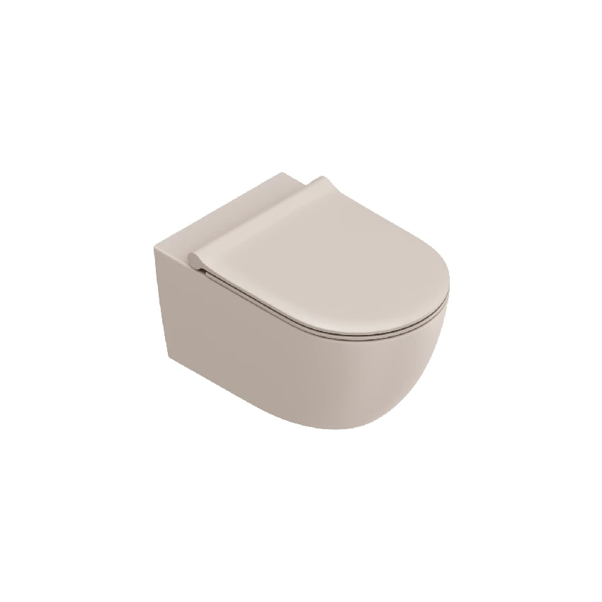Унитаз подвесной безободковый Catalano Sfera 55x35 Silentech шёлк матовый 0511750031