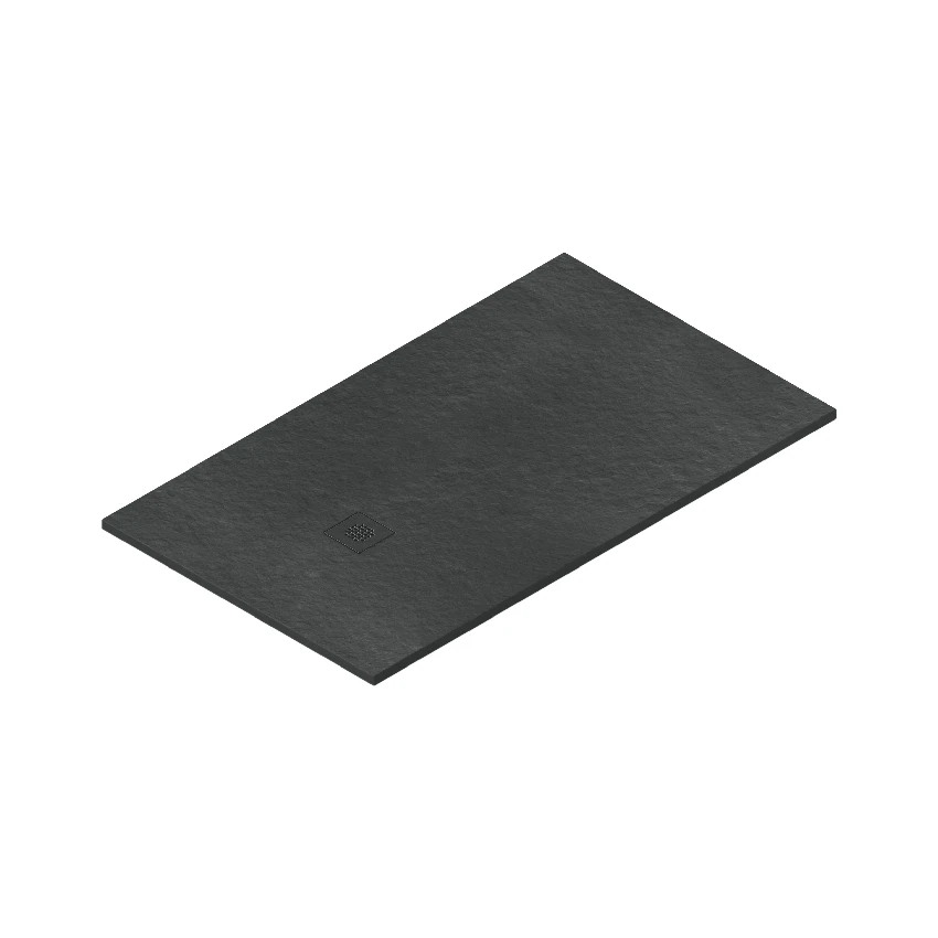Душевой поддон Catalano H3 Solid 170x100 чёрный матовый 7141710022
