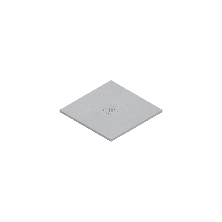 Душевой поддон Catalano H3 Solid 80x80 цемент матовый 7140880023