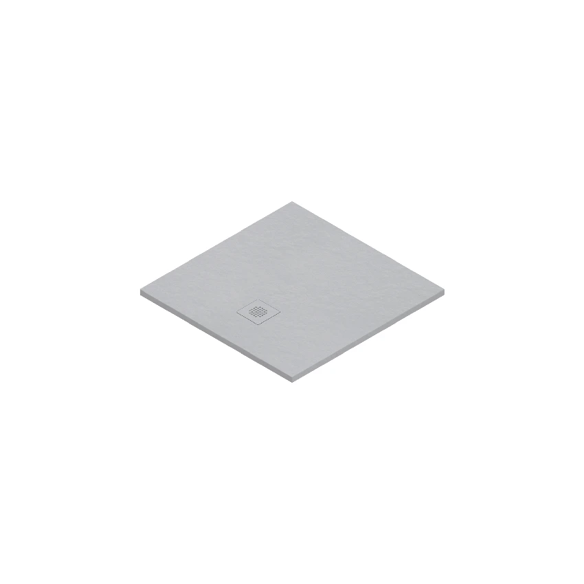 Душевой поддон Catalano H3 Solid 90x90 цемент матовый 7140990023
