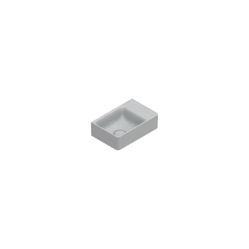Раковина Catalano Elice 35x23 цемент матовый 0420390023