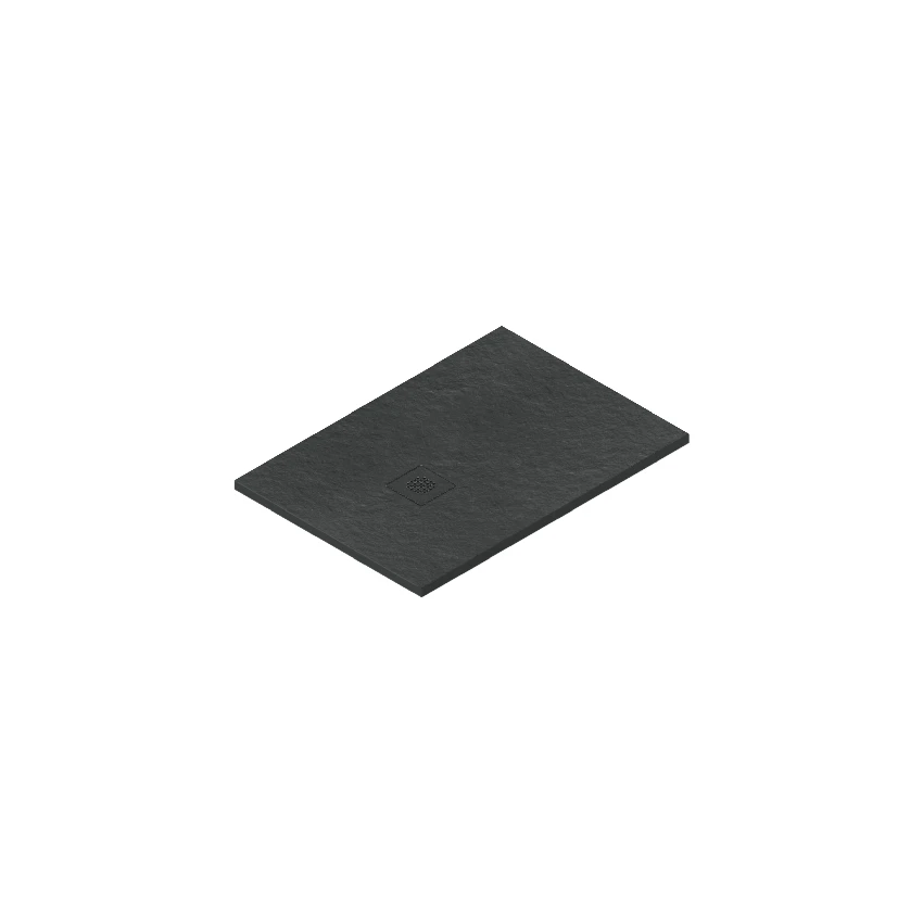 Душевой поддон Catalano H3 Solid 100x70 чёрный матовый 7141070022