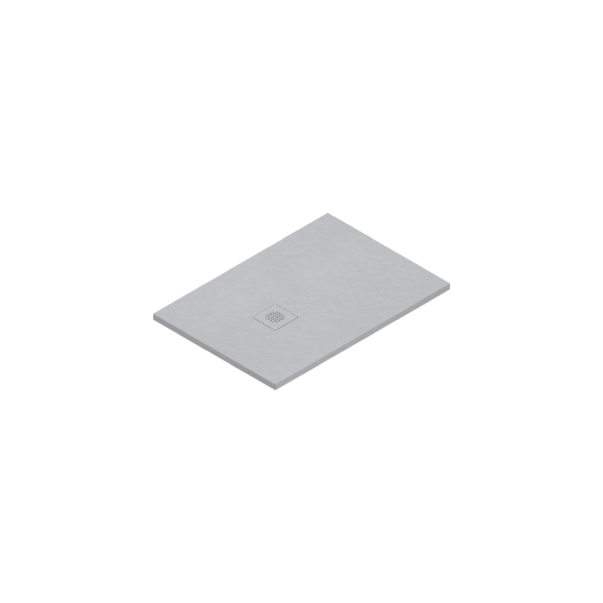 Душевой поддон Catalano H3 Solid 100x70 цемент матовый 7141070023