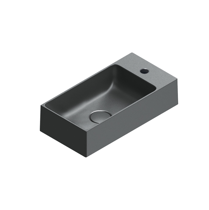 Раковина Catalano Premium 50x25 чёрный матовый 0220521022