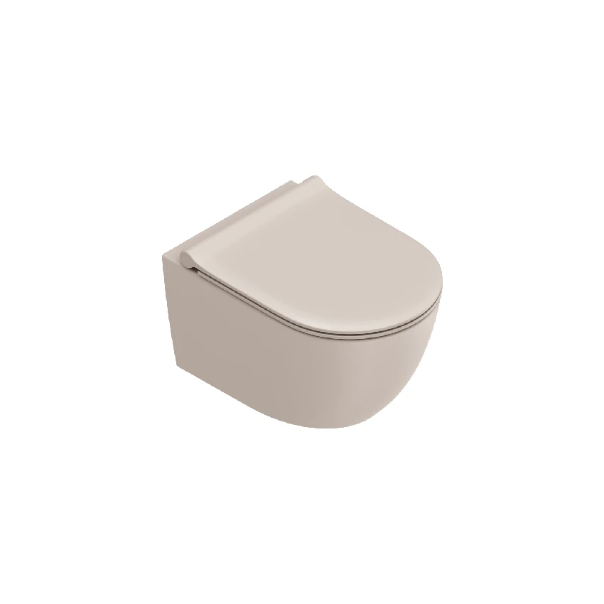 Унитаз подвесной безободковый Catalano Sfera 50x35 Silentech шёлк матовый 0511700031