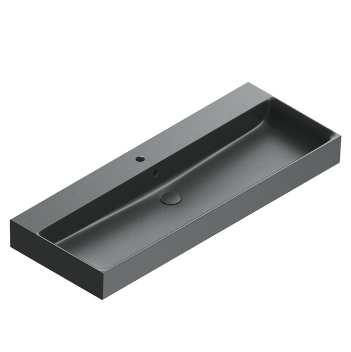 Раковина Catalano Premium 120x47 чёрный матовый 0221202022