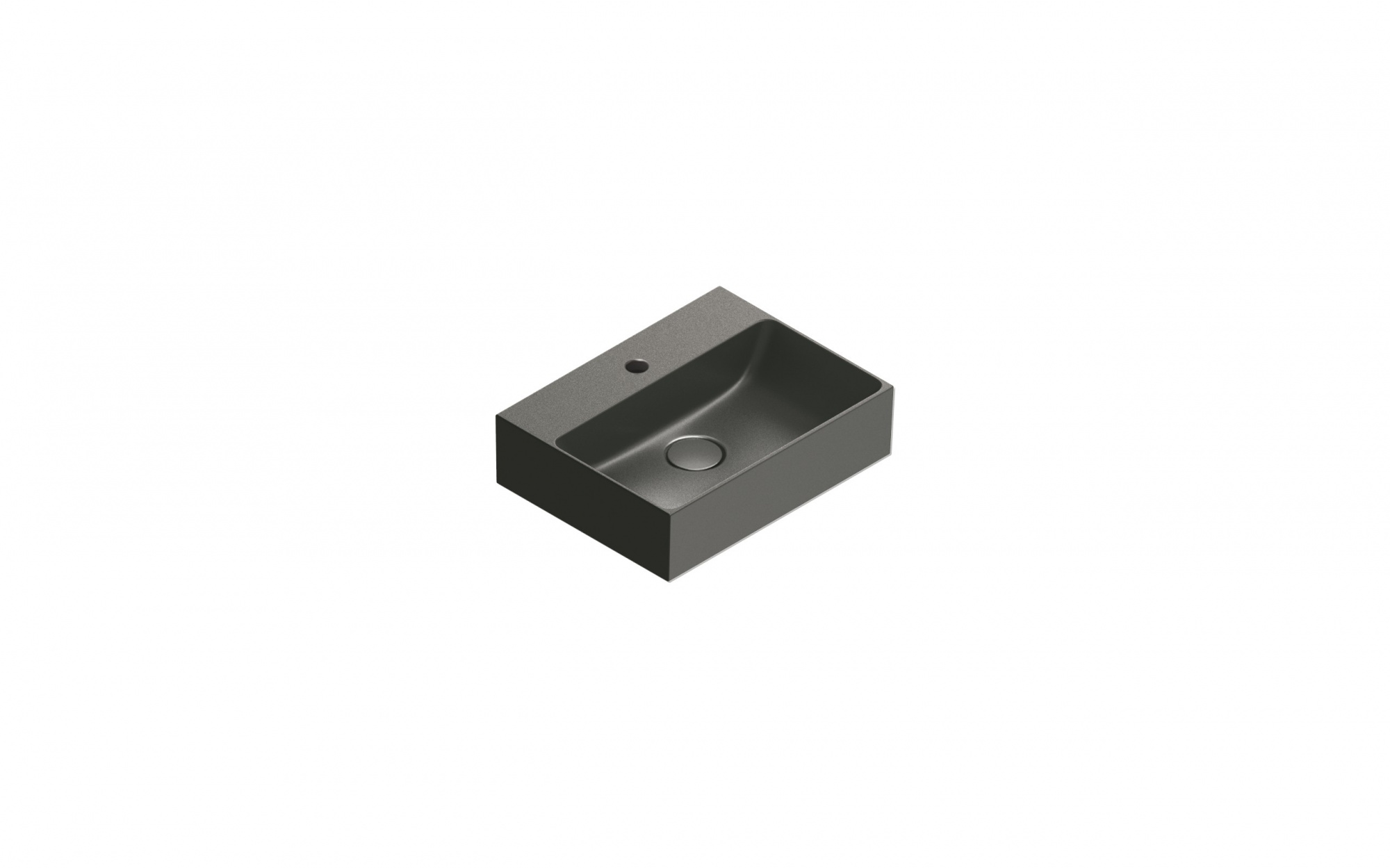 Раковина Catalano Premium 45x35 чёрный матовый 0220450022